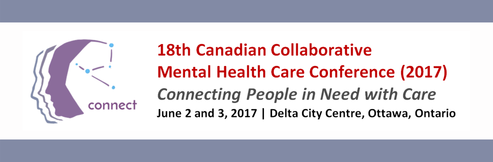About the Canadian Collaborative Mental Health Conference Integrated
